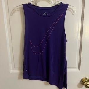 Nike Dri-Fit girls tank top. Size Large.